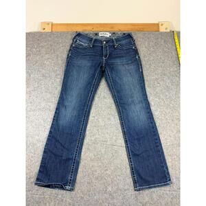 Ariat Boot Jean REAL Denim Size 30s Women's Jeans Ocean Straight Jeans